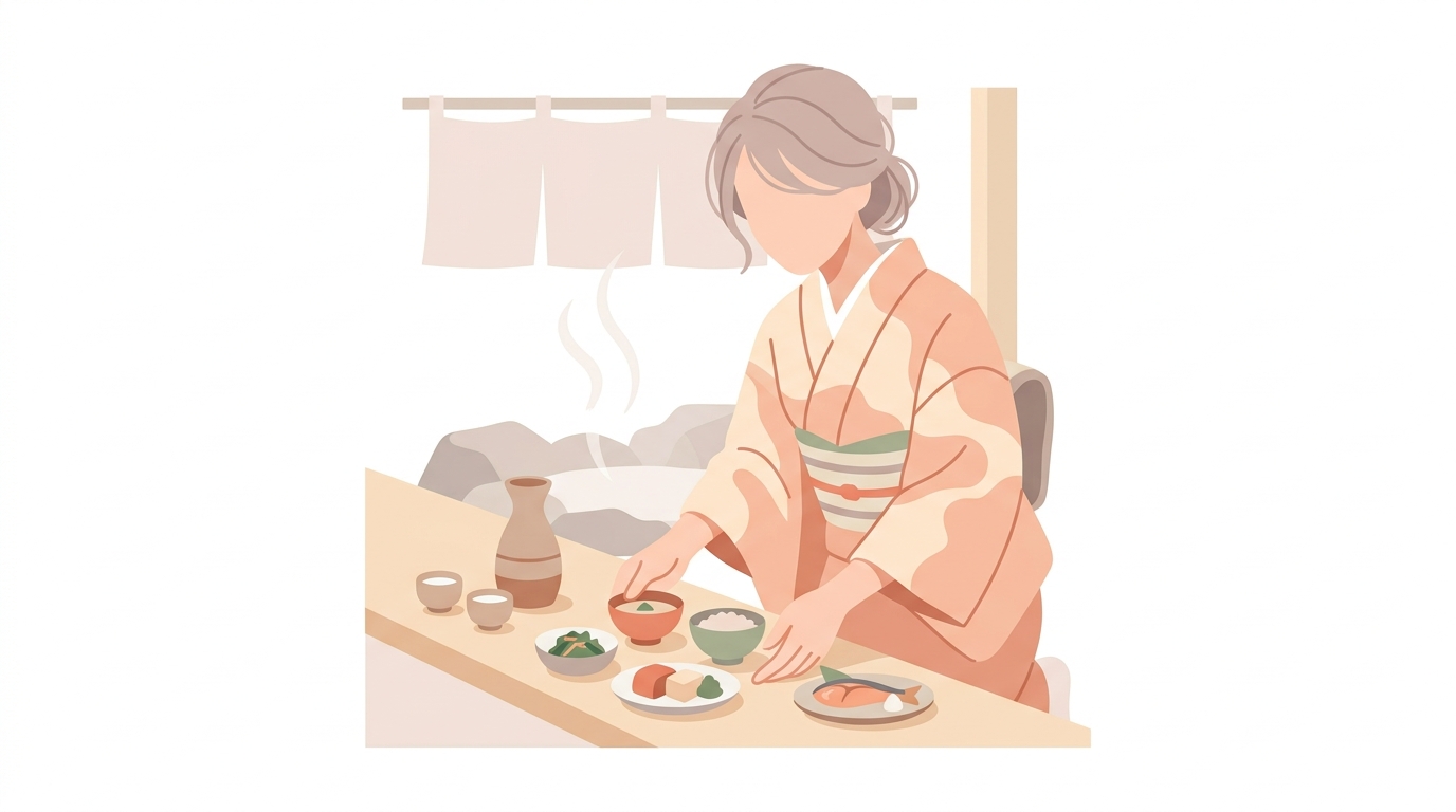 別府温泉　みゆき屋　女将　料理