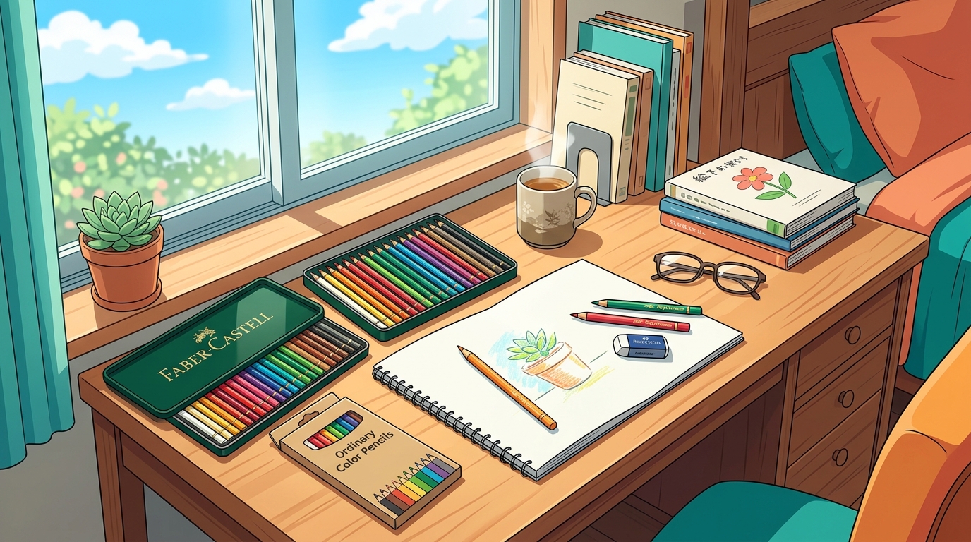60代から始める色鉛筆画、私が絵を描き始めた理由